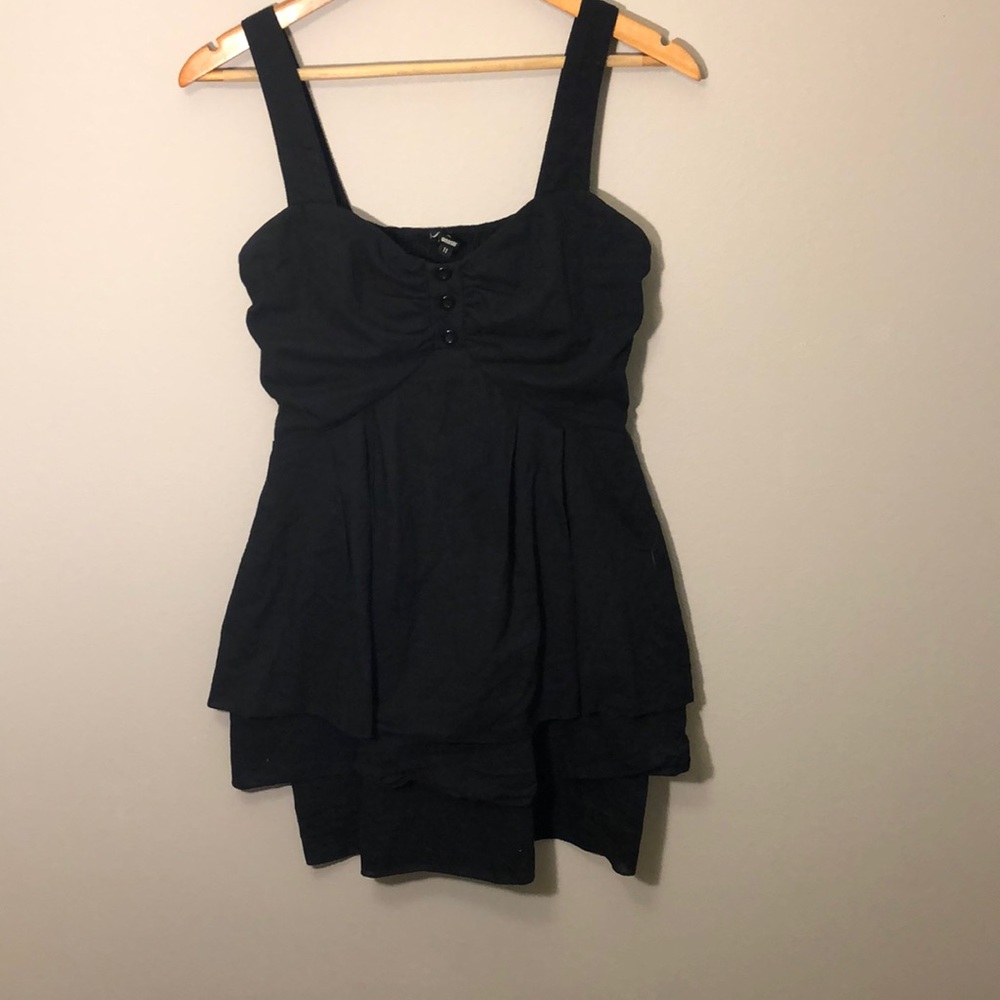 Short black dress